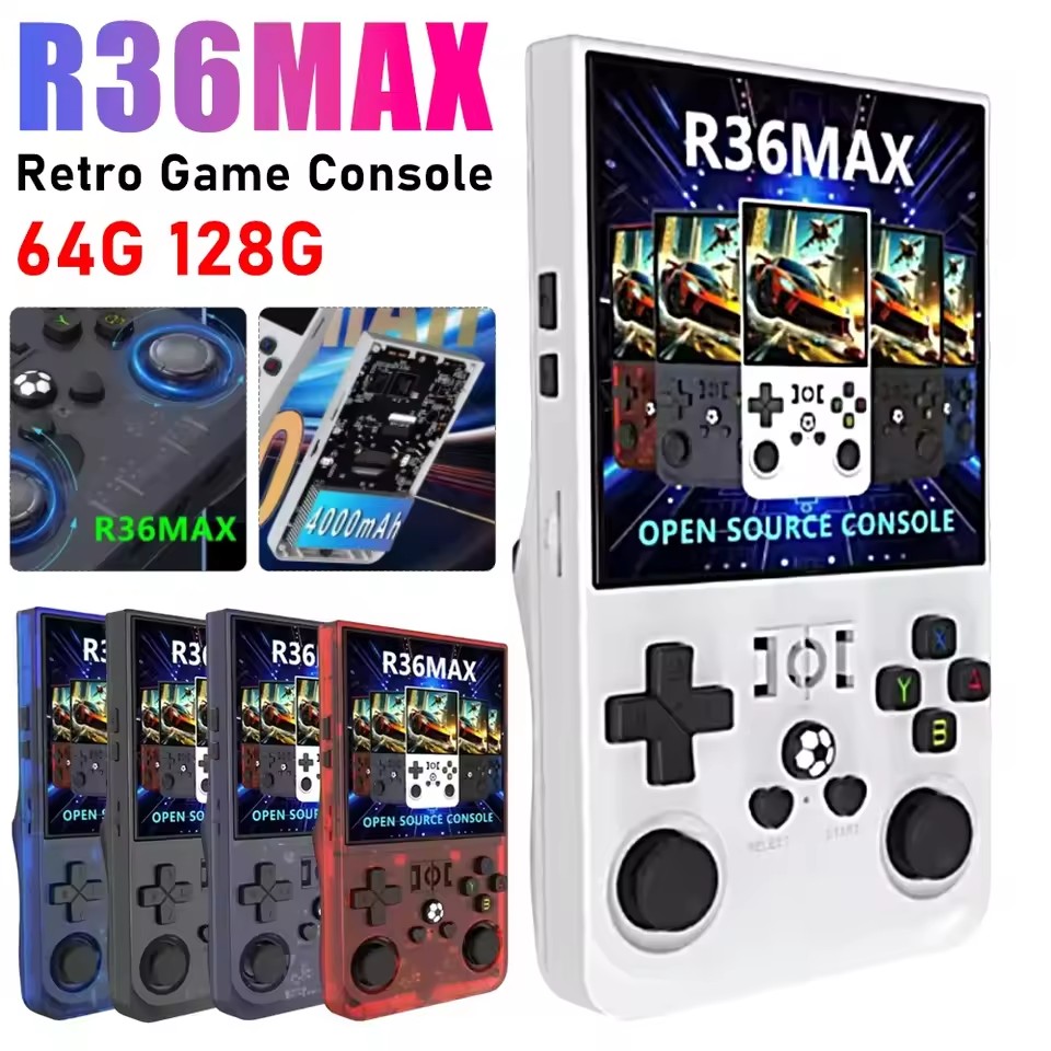 Retro Handheld Game Console R36S - R36MAX Retro Handheld Game Console R36S
