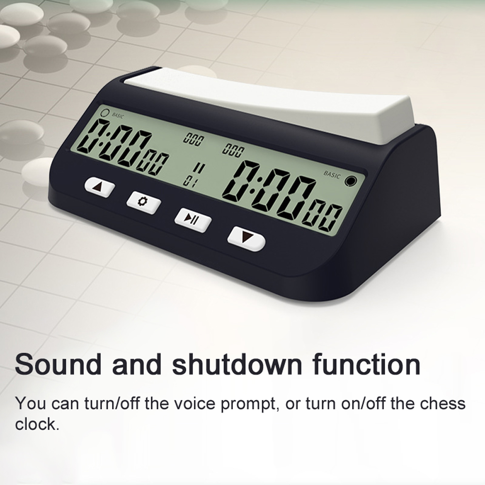 Board Games - Professional Chess Clock Multifunctional Digital Clock