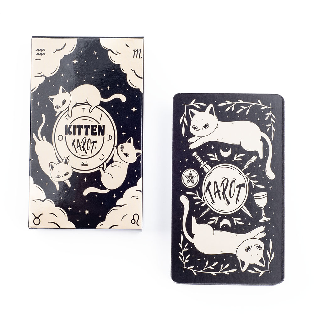 Kitten Tarot Deck 78Pcs Cute B - Tarot Cards Deck With Guidebook ulasan dan harga