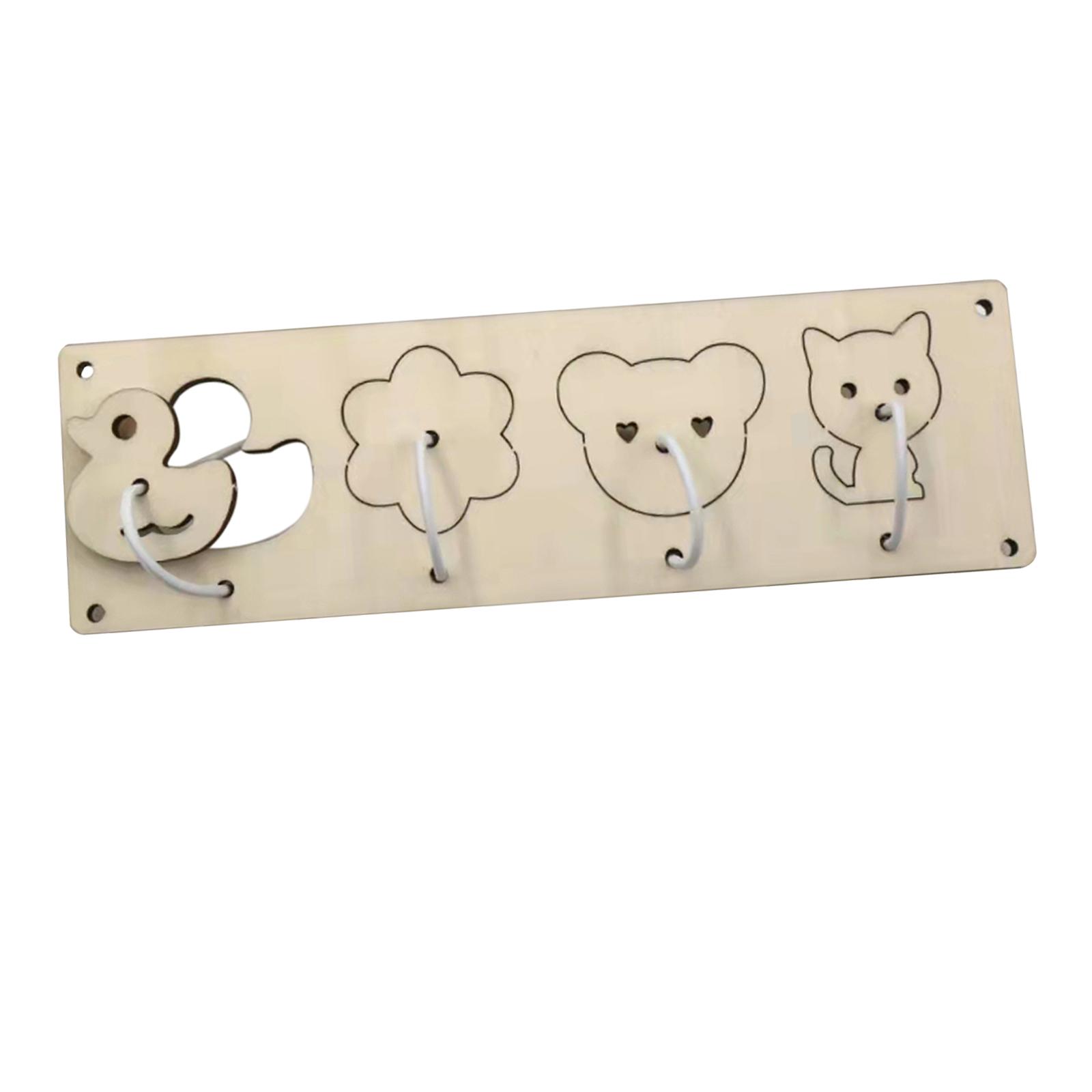 Montessori Busy Board Accessor - Montessori Wooden Busy Board Toddler ulasan dan harga