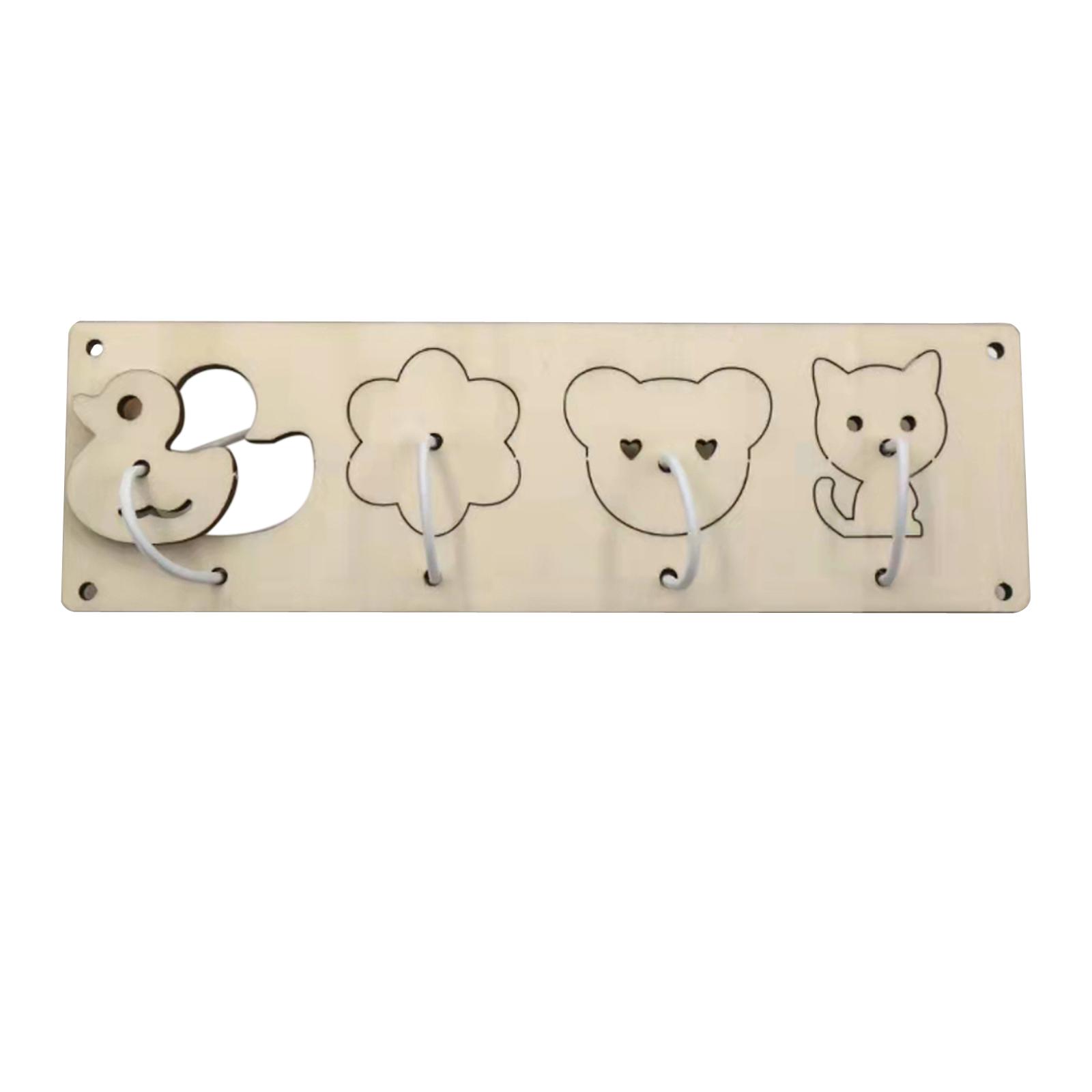 Montessori Busy Board Accessor - Montessori Wooden Busy Board Toddler ulasan dan harga