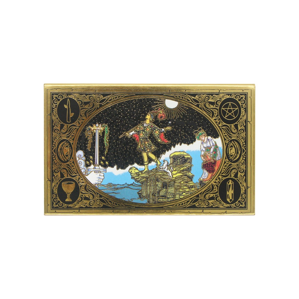 Classic Panoramic Rider Waite  - Tarot Cards Deck With Guidebook ulasan dan harga