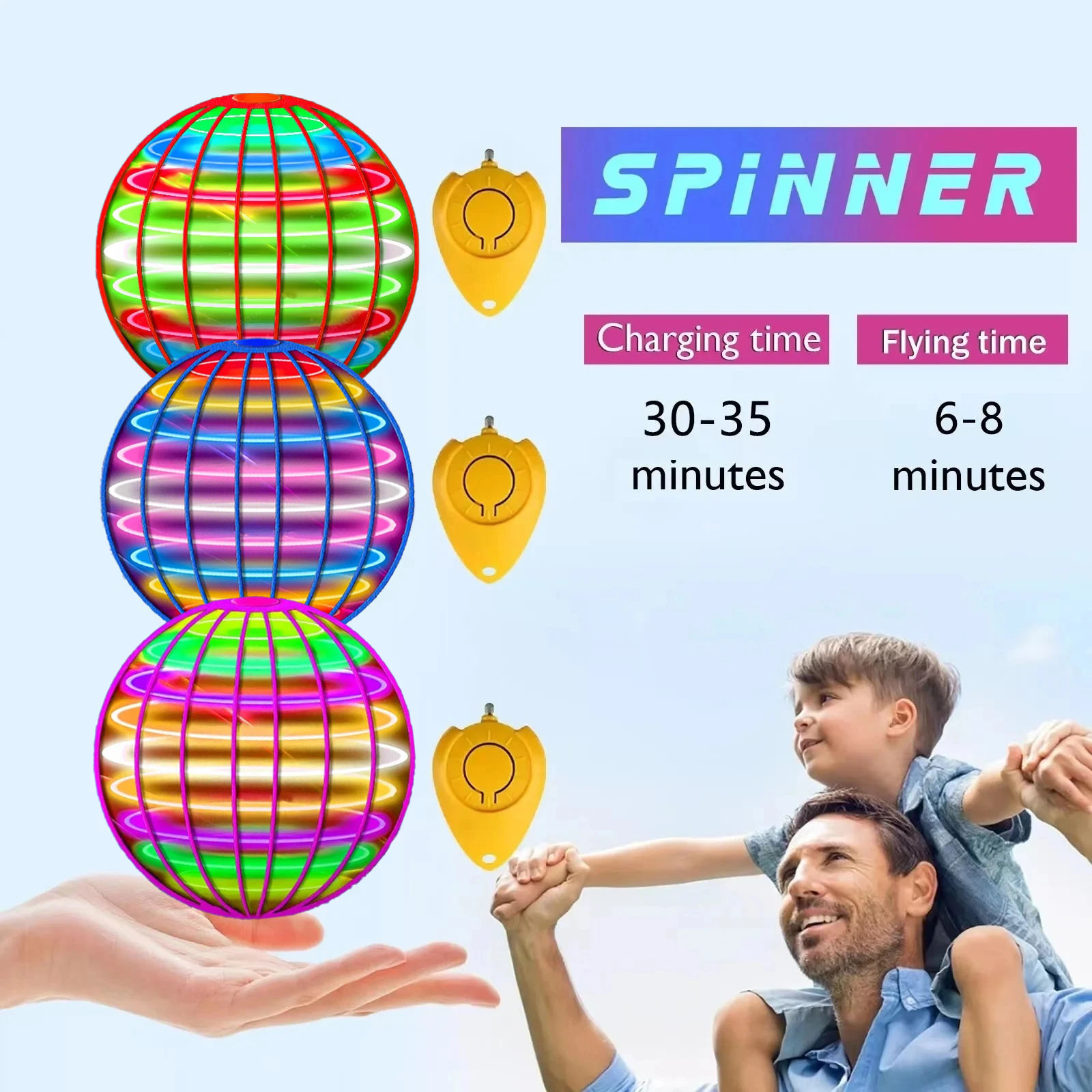 Flying Ball Spinner Boomerang  - Stem Solar Robot Kit For Kids ulasan dan harga