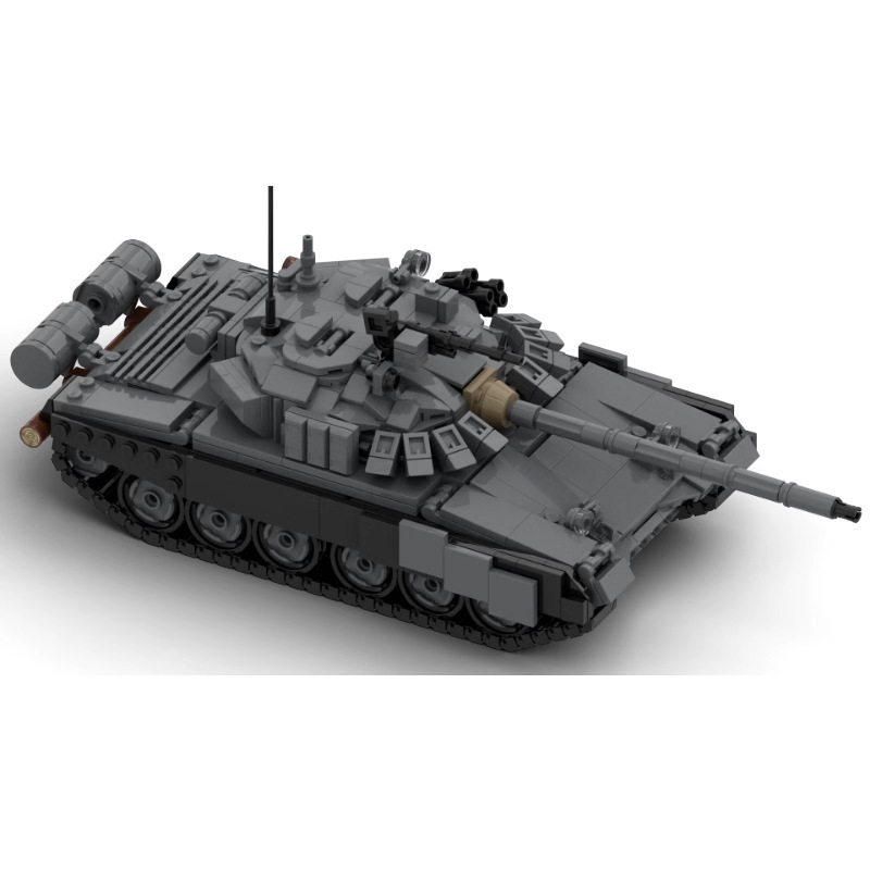 T-72AV Main Battle Tank Blocks - Lego Compatible Military Tank ulasan dan harga