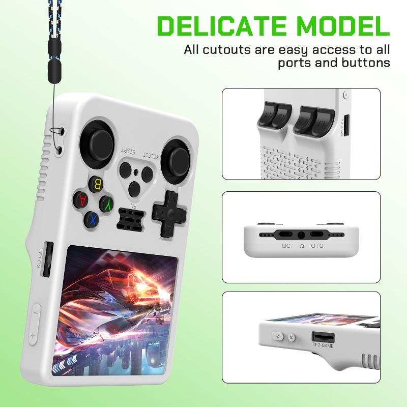 [SU]Silicone Protective Case F - Retro Handheld Game Console R36S ulasan dan harga