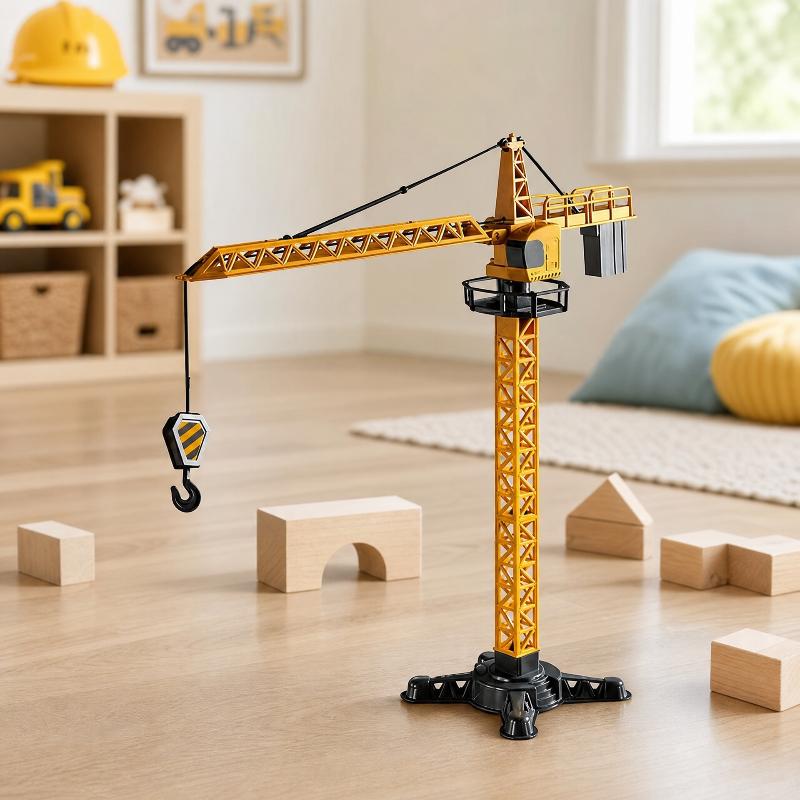 Tower Crane Toy Simulated Cons - Educational Toys ulasan dan harga