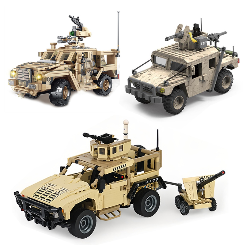 MOC Military Hummer Building B - Lego Compatible Military Tank ulasan dan harga