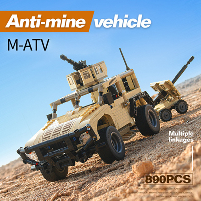 MOC Military Hummer Building B - Lego Compatible Military Tank ulasan dan harga