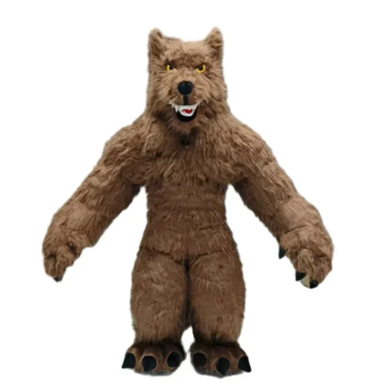Giant Inflatable Grey Wolf Mas - Dolls ulasan dan harga