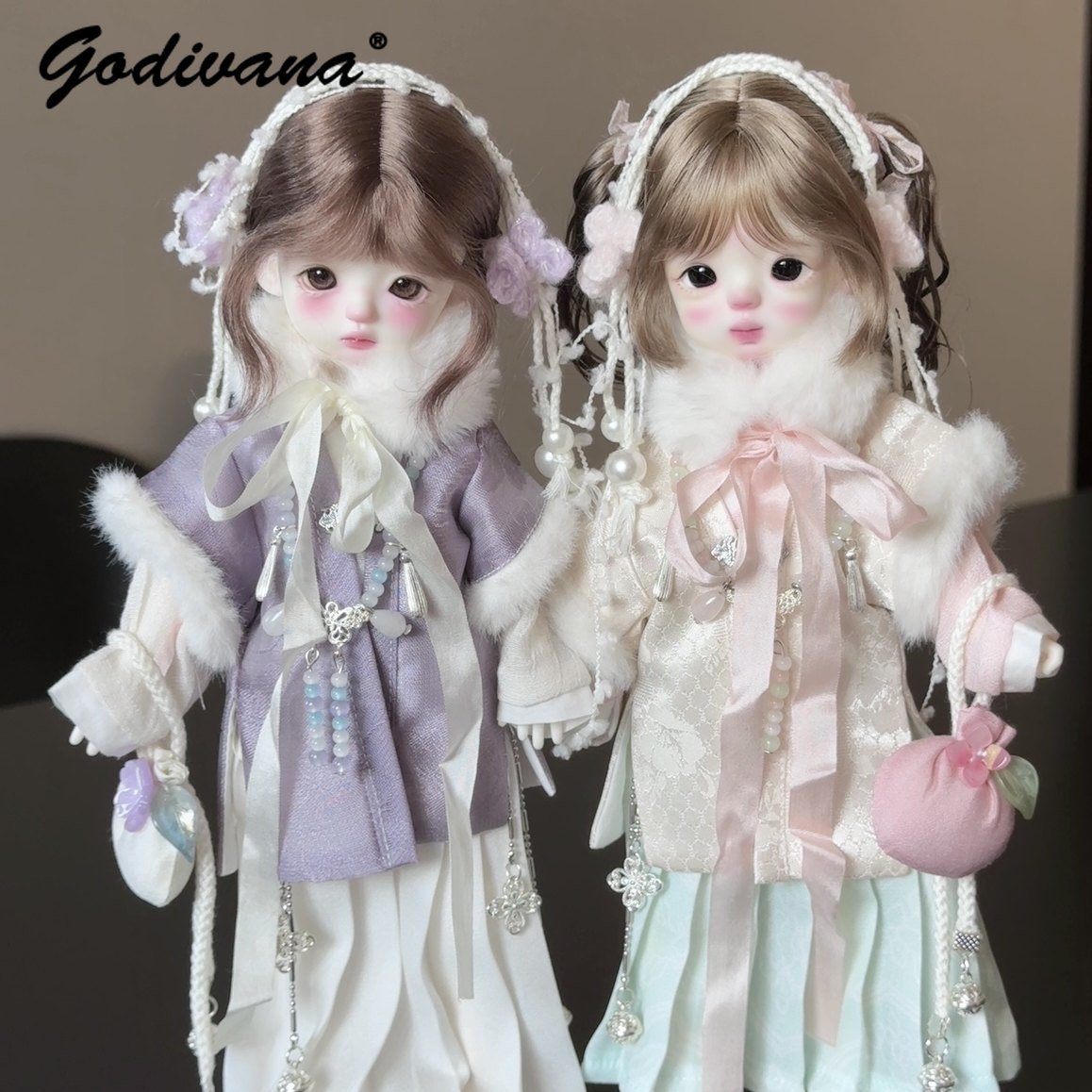 1/6 BJD Doll Clothes Tradition - Bjd Doll 1 6 Full Set With Clothes ulasan dan harga