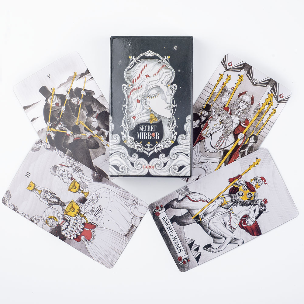 Secret Mirror Tarot Cards 10.3 - Tarot Cards Deck With Guidebook ulasan dan harga