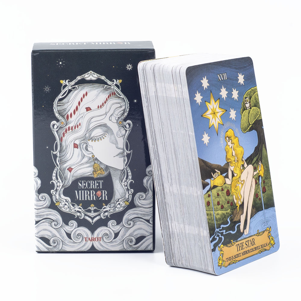 Secret Mirror Tarot Cards 10.3 - Tarot Cards Deck With Guidebook ulasan dan harga
