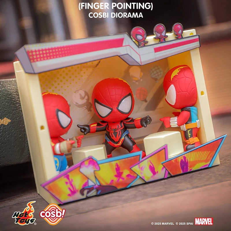 New Original Hottoys Spider Ma - Anime Action Figure Blind Box ulasan dan harga