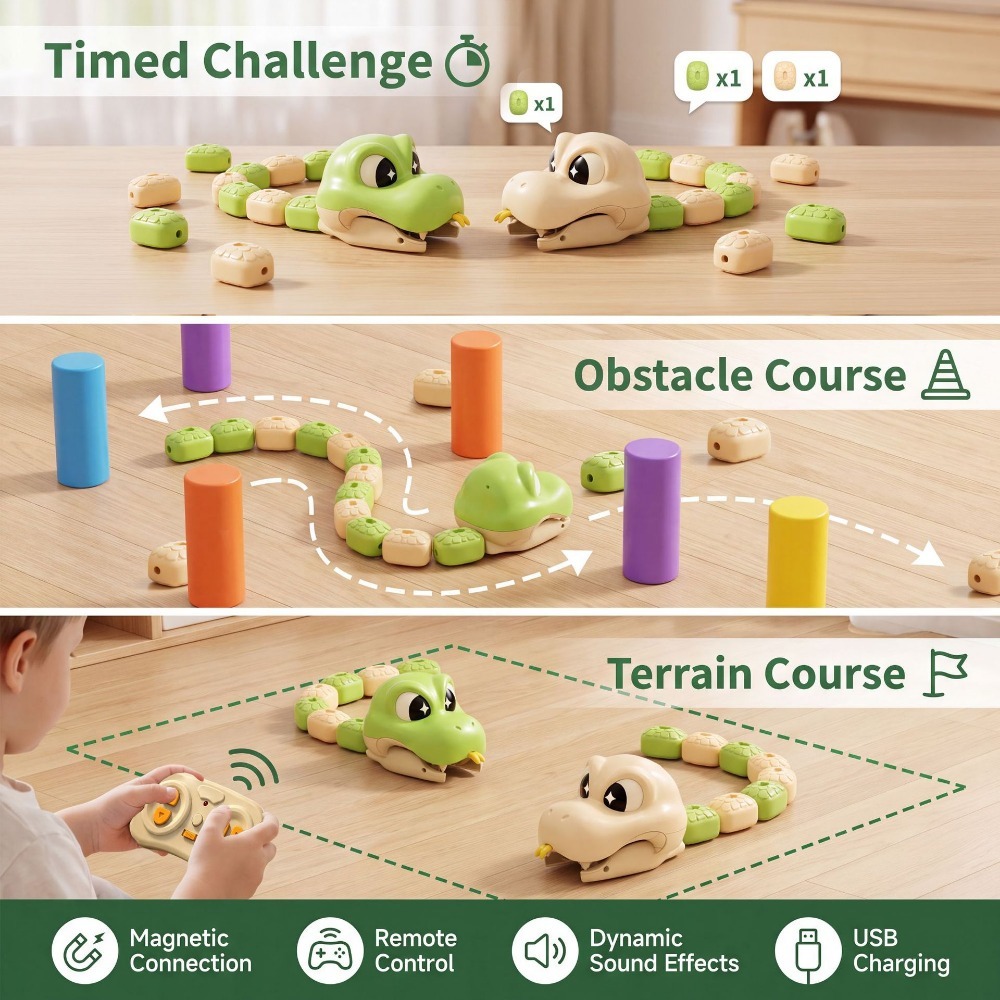 Remote Controlled Greedy Snake - Educational Toys ulasan dan harga