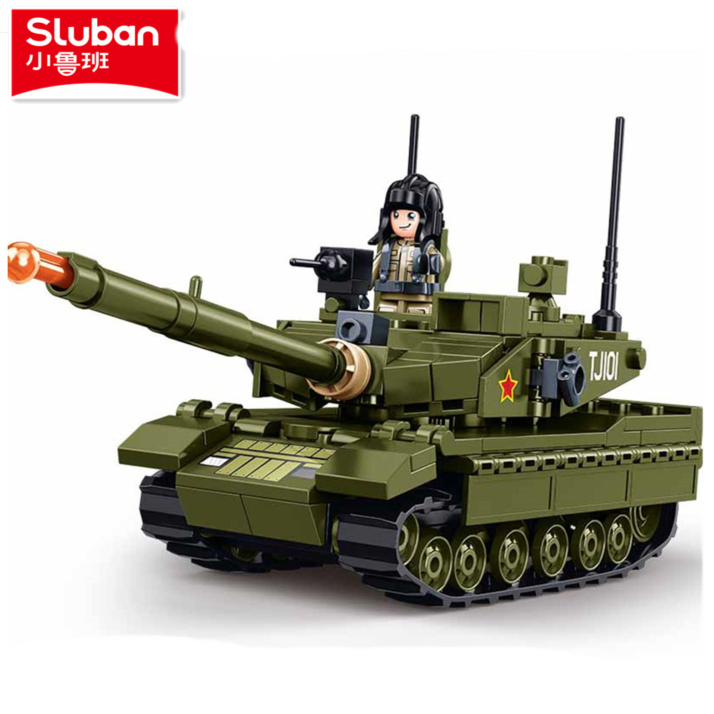 Sluban 183PCS Army Main Battle - Lego Compatible Military Tank ulasan dan harga