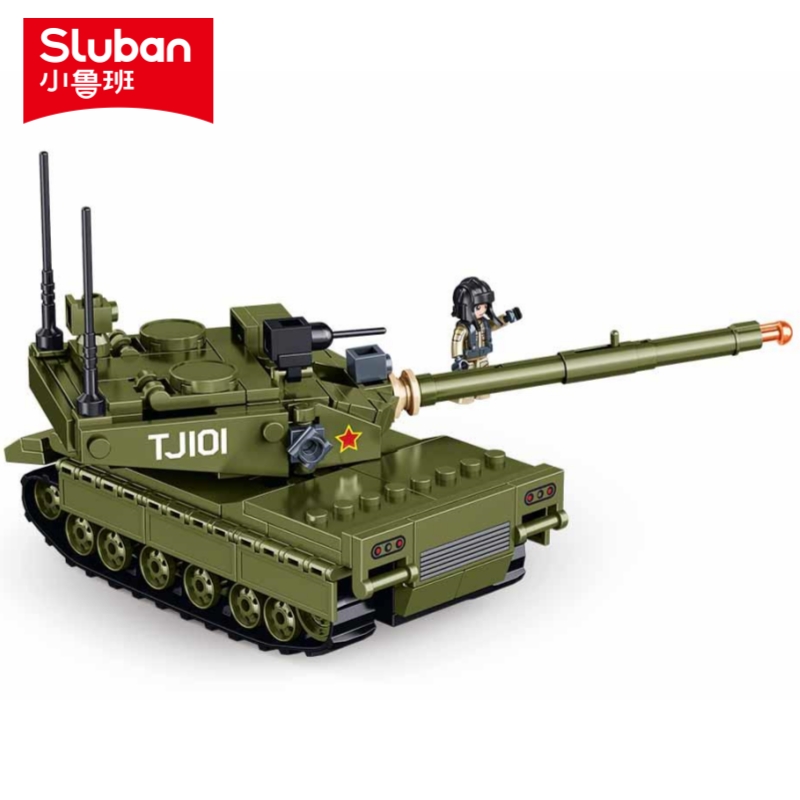 Sluban 183PCS Army Main Battle - Lego Compatible Military Tank ulasan dan harga