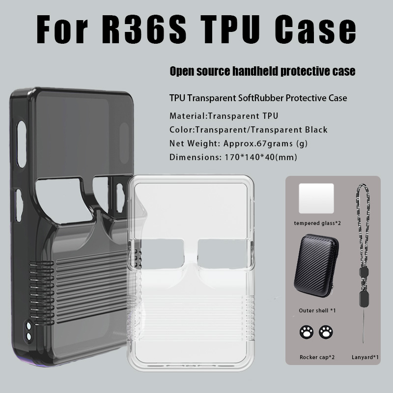 New Open-source Handheld Prote - Retro Handheld Game Console R36S ulasan dan harga